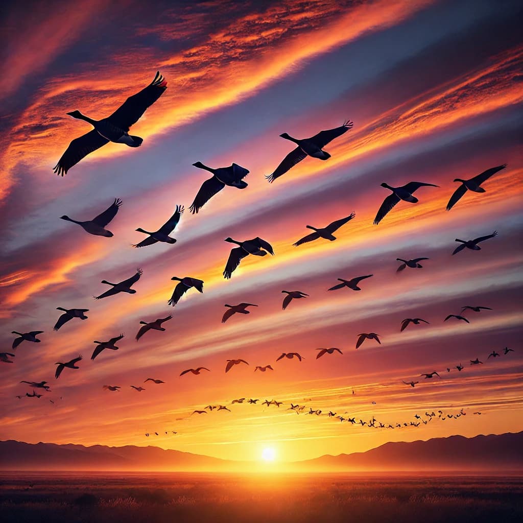 The Fascinating Migration Patterns of Geese in America-image